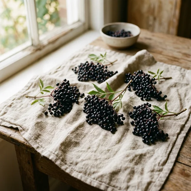 Saúco negro, ingrediente de ParaHerb